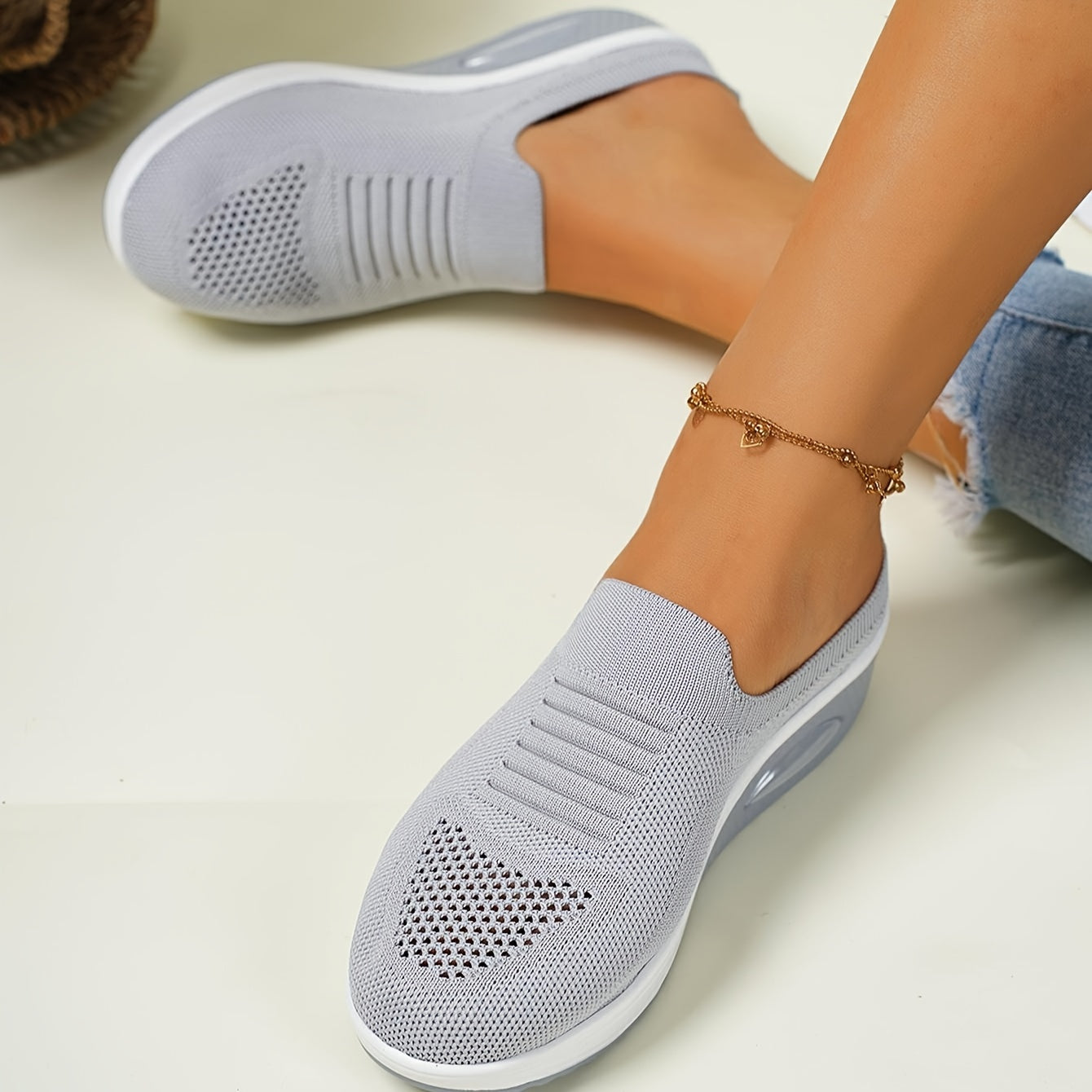Mesh Breathable Air Cushion Sports Sandals Lightweight Non Slip Sneakers