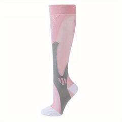Breathable Compression Sports Socks for Running Cycling Football