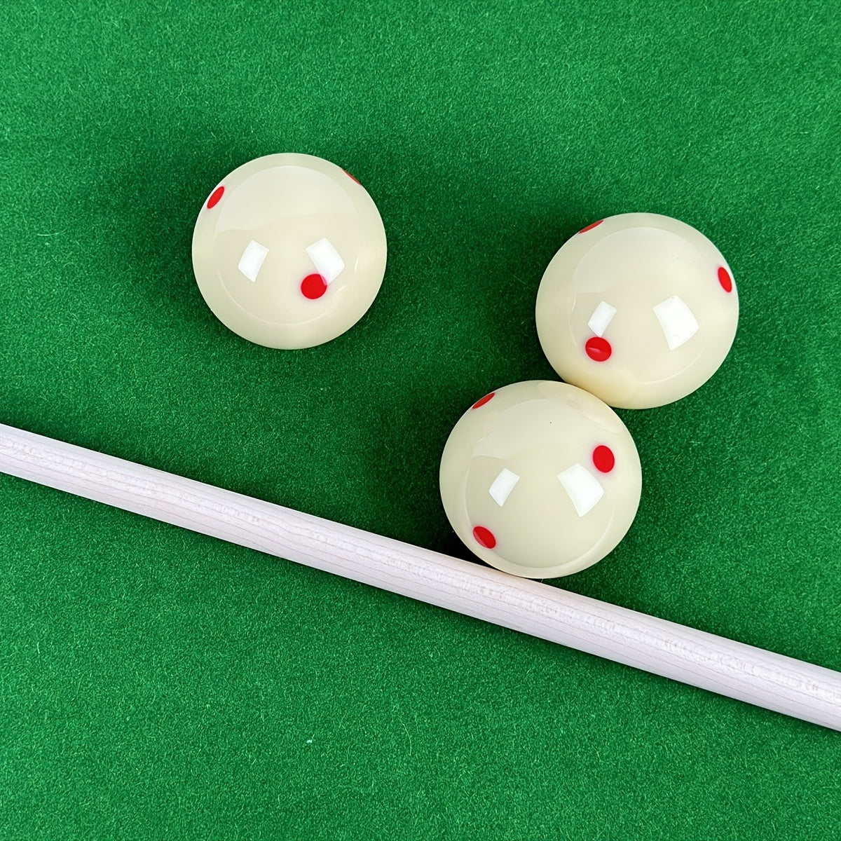 Billiard Red Dot Cue Ball With Storage Bag Practice Ball