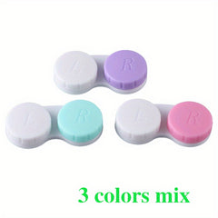 3pcs Lens Case Box Holder Container Mini Lens Storage Kit