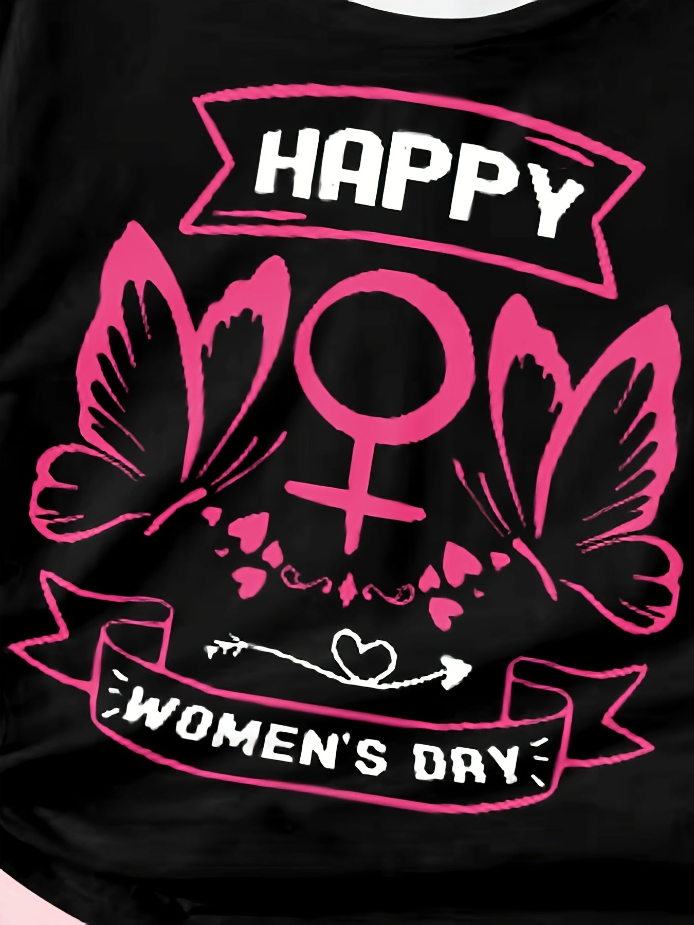 Happy Women's Graphic Tee Girls Pullover Summer Top