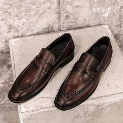 Men's Slip On Formal Shoes Business Wear Non Slip Shoes