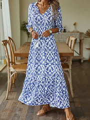 Casual Layered Maxi Dress for Women