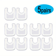 10pcs Waterproof Gel Callus Pads - Reusable Toe Cushions for Rubbing