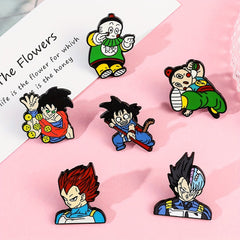 Cartoon Y2K Enamel Pin for Clothes and Bags Fun DIY Decoration