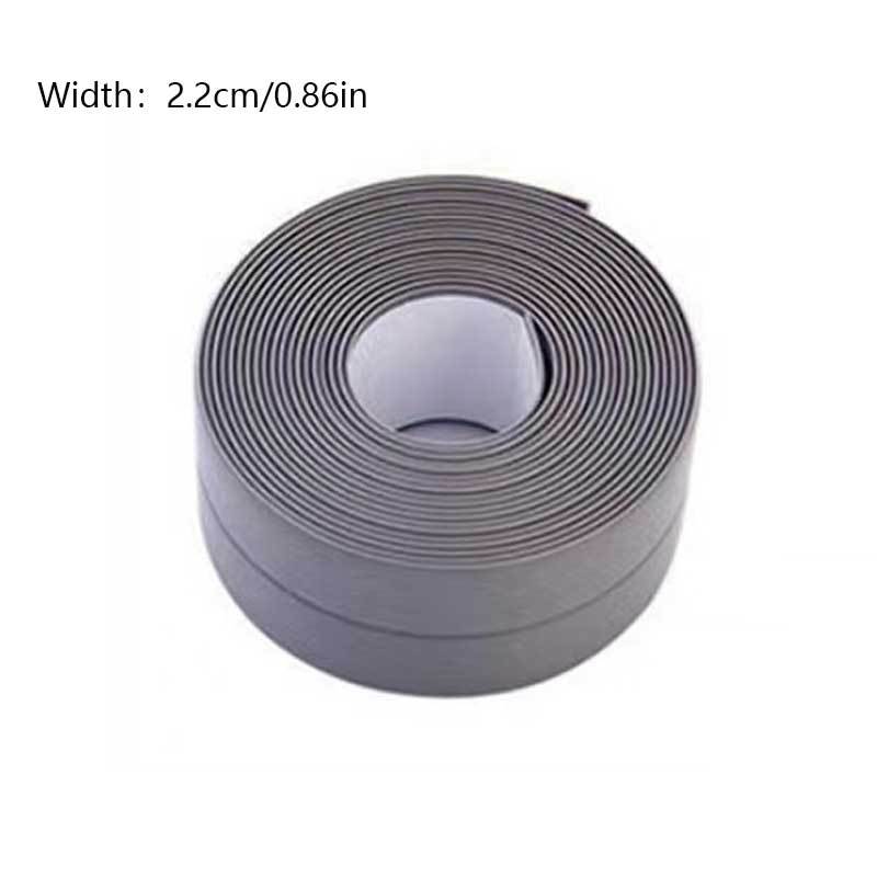 1pc Bathroom Shower Sink Bath Sealing Strip Tape PVC Self Adhesive Waterproof