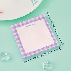 1pc Lattice Sticky Notes High Value Message N Times Sticky