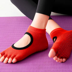 Women's Non Slip Yoga Socks for Fitness Pilates Barre