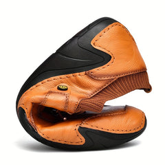 Men's Comfy Slip On Loafer Shoes Casual Outdoor Anti-skid Shoes