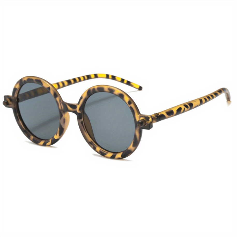 Kids Round Frame Sunglasses For Boys And Girls