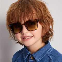 1pc Boys Girls Teen Casual Sunglasses Sun Protection Travel Outdoor Activities