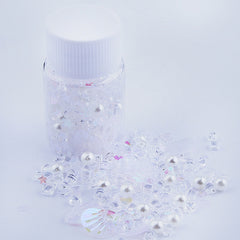 12g Holographic Mixed Glitter Flakes for Epoxy Resin Art - 9 Colors