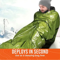 Portable Warm & Cold Resistant Sleeping Bag for Outdoor Travel