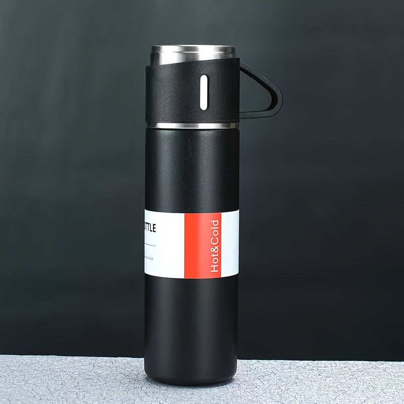 Stainless Steel 17oz Insulated Water Cup with 2 Extra Lids