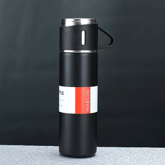 Stainless Steel 17oz Insulated Water Cup with 2 Extra Lids