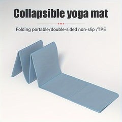 Foldable Ultra-thin Yoga Mat 72x24x0.1in TPE Material