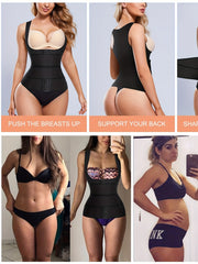 Waist Trainer Vest Corset Body Shaper Tummy Control Slimming Belt