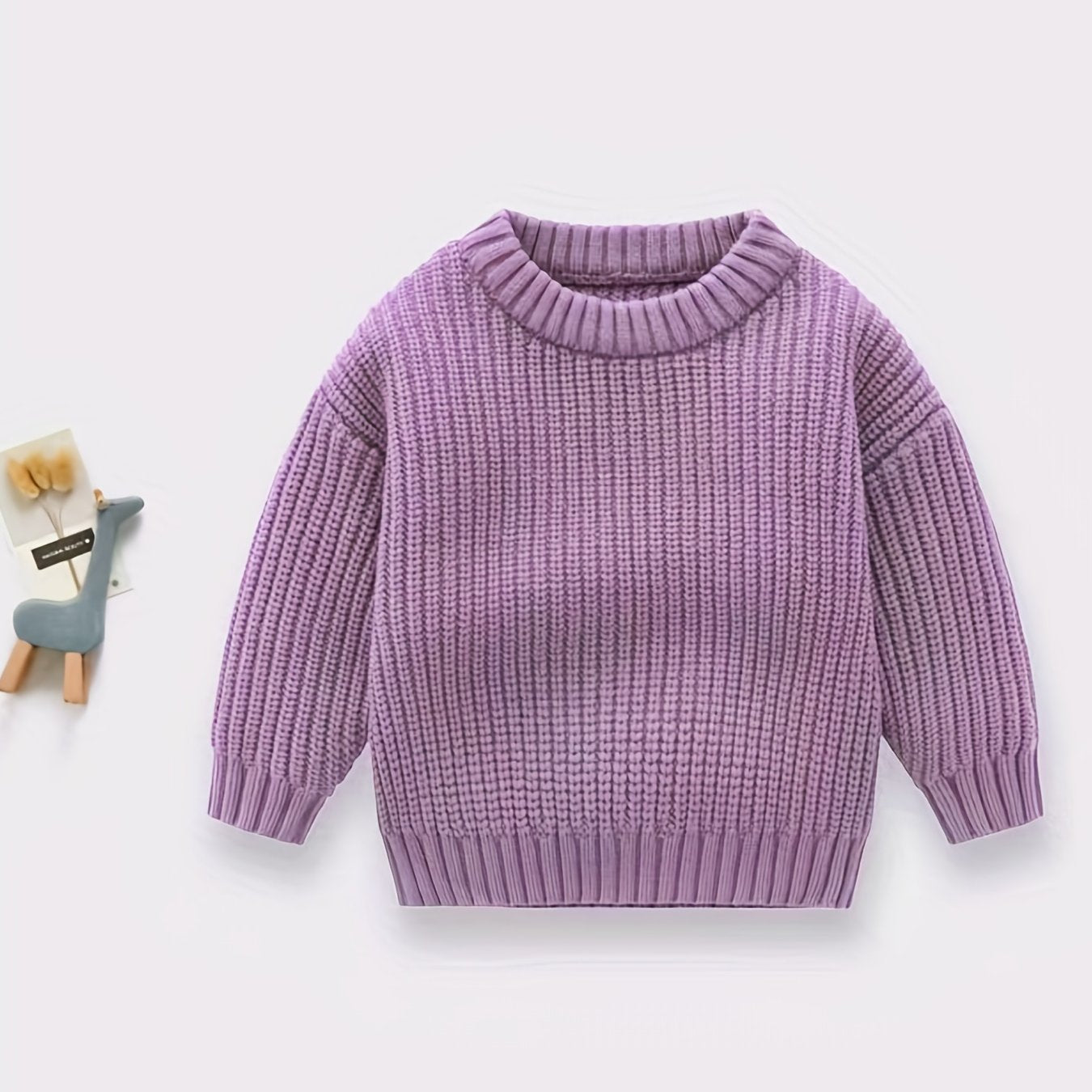 Baby Knit Sweater Pullover Top for Winter
