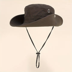Adjustable Bucket Hat Wide Brim UV Protection Sun Hat