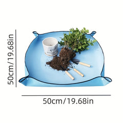 Waterproof Gardening Planting Mat Succulent Flower Changing Pot Mixing Soil Mat