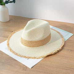 Men Straw Hat Vacation Breathable Summer