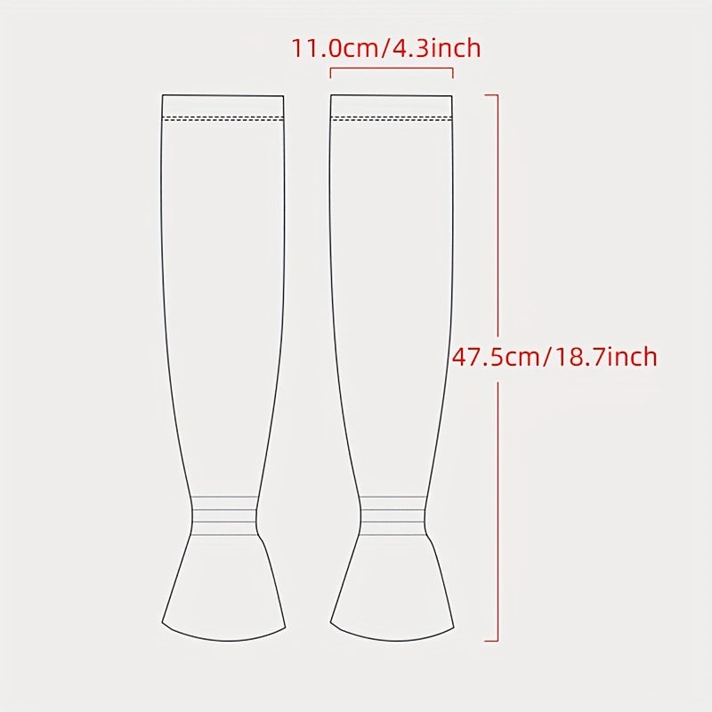 Beige Sunproof Ice Sleeves Outdoor Cycling Long Gloves UV Protection for Women