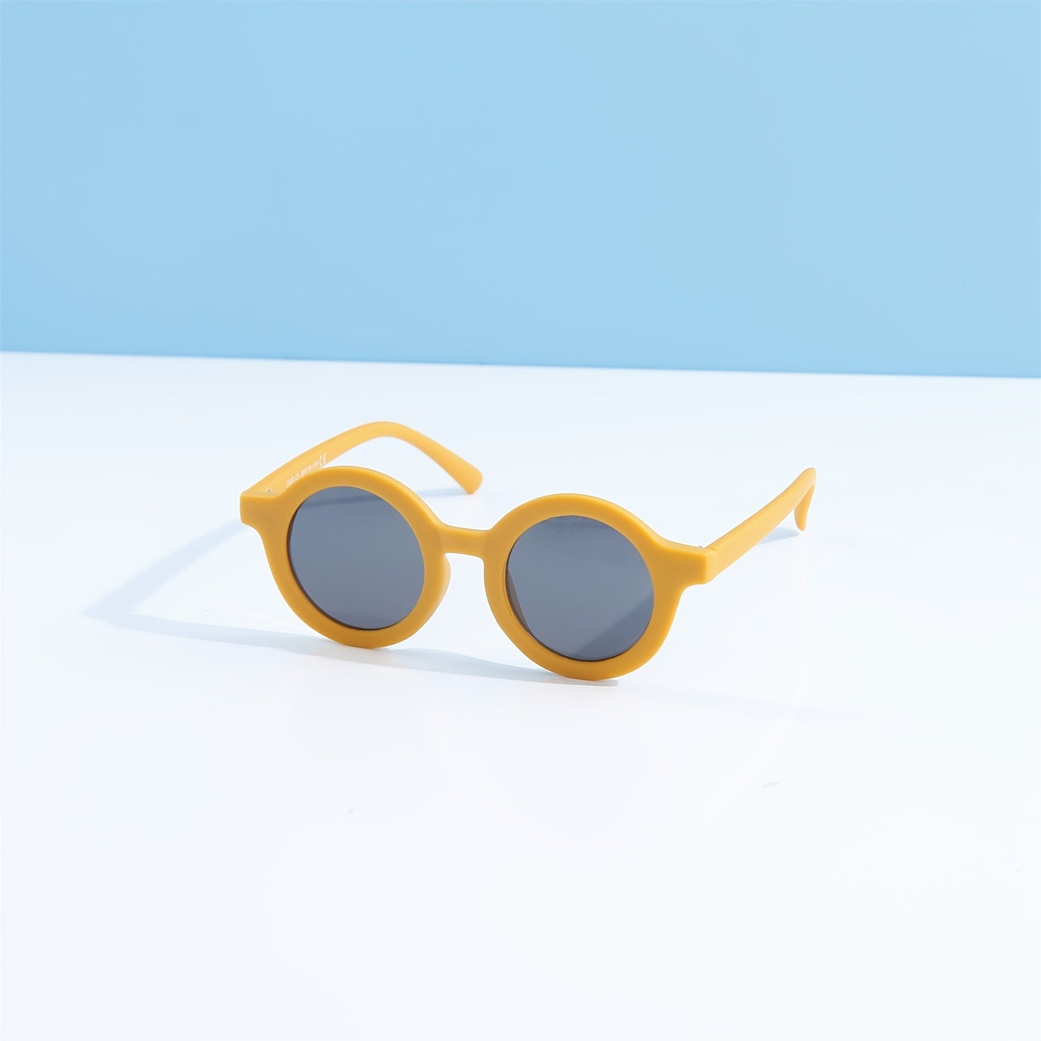 Girls Casual Polarized Sunglasses Vintage Round Frame UV Protection