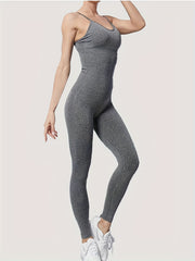 Sports Jumpsuit Abdomen Sweat Cami Jumpsuit Women's Activewear