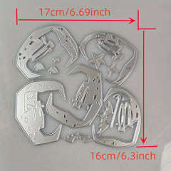 1pc Christmas Metal Cutting Dies Scrapbook Decoration Stencil DIY Card