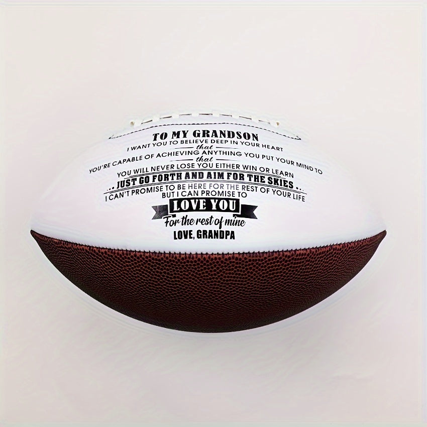 American Football Gift For Grandson Size 9