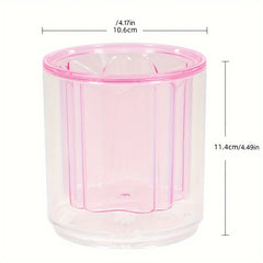Rotating Clear Pen Storage Organizer