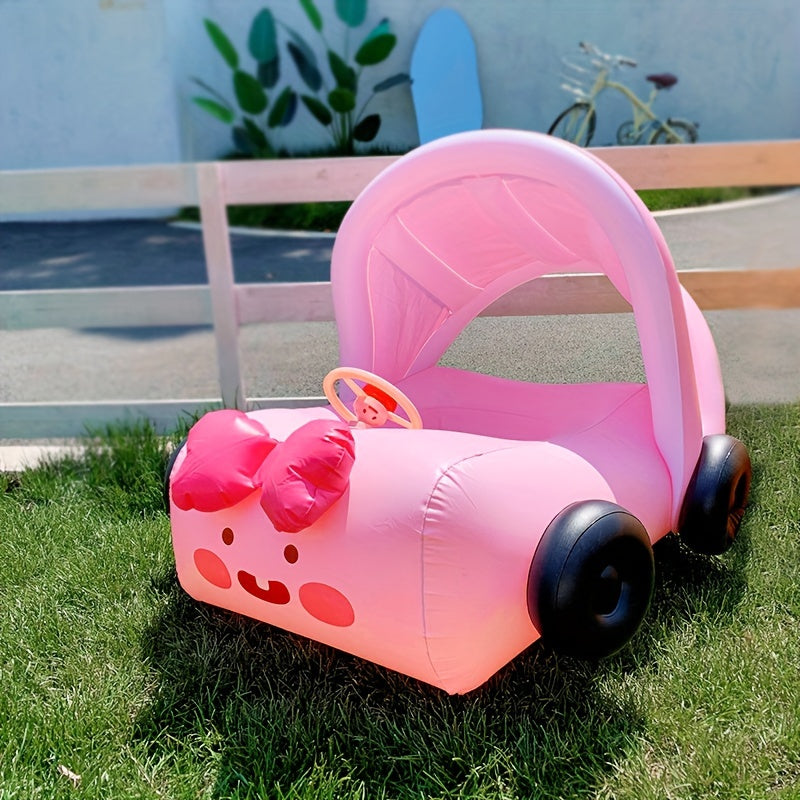 Kids Swimming Floats with Canopy, Pool Floats for Summer
