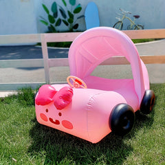 Kids Swimming Floats with Canopy, Pool Floats for Summer