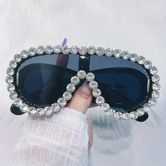 Y2K Oversized Photochromic Sunglasses UV400 Shield Glasses
