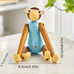 Creative Monkey Phone Holder Decoration Toy Wall-mounted Storage Rack