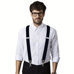 Men's Adjustable Elastic Suspenders Heavy Duty Work