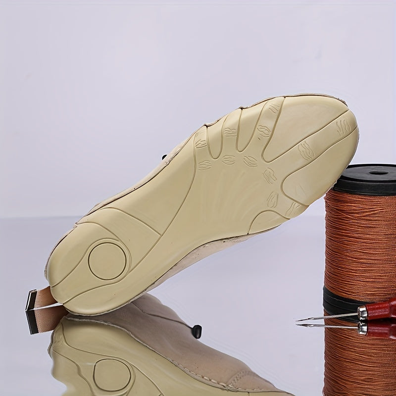 Men's Lace up Boots Casual Walking Shoes Leather Shoes