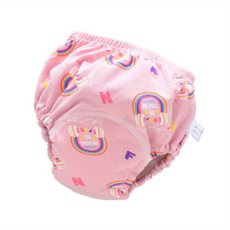 6-Layer Reusable Baby Diaper Pants - Potty Training Cloth Nap