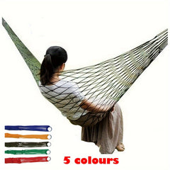 Portable Hammock for Camping & Picnic - Comfortable Nylon Mesh