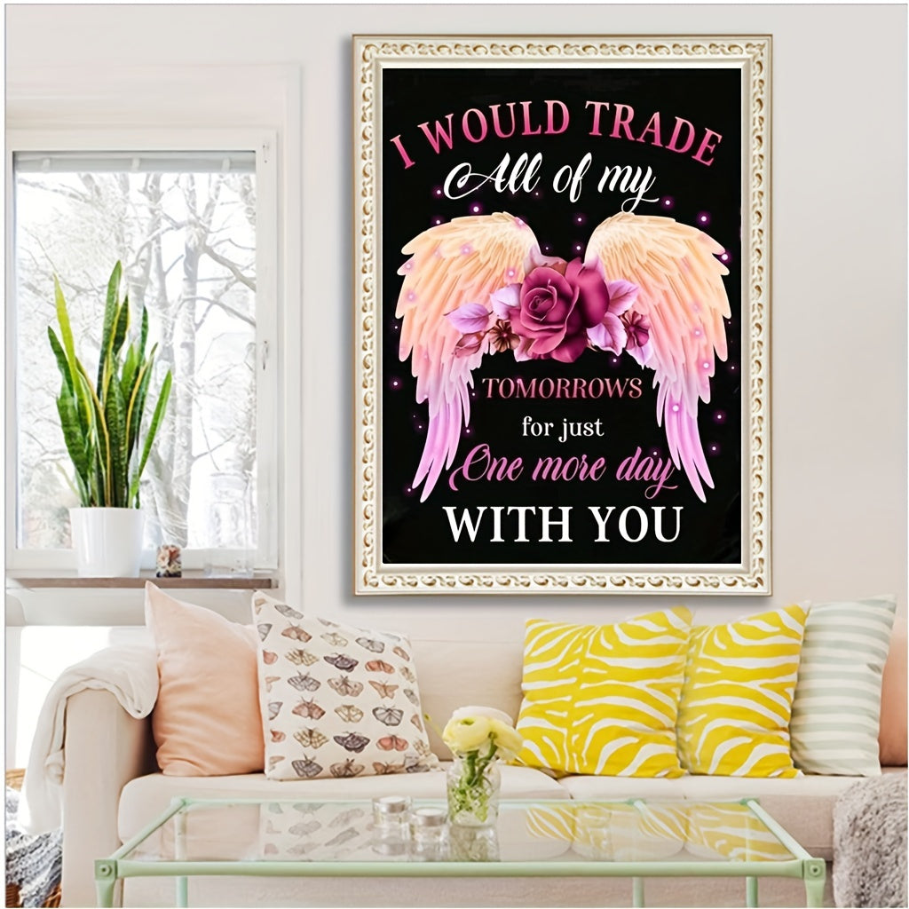 Angel Series Diamond Painting Drill Kit for Adults - Wall Decor Crafts
