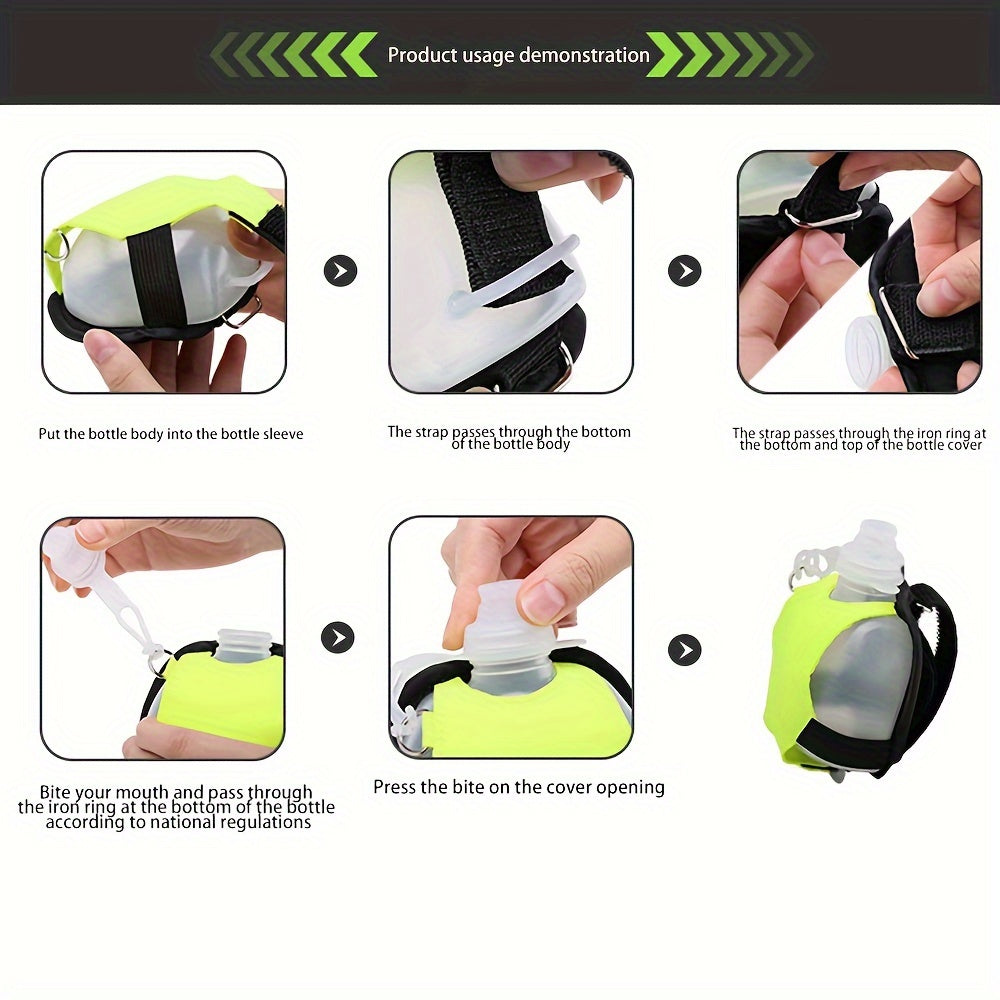Portable Silicone Spout Water Bottle for Outdoor Sports