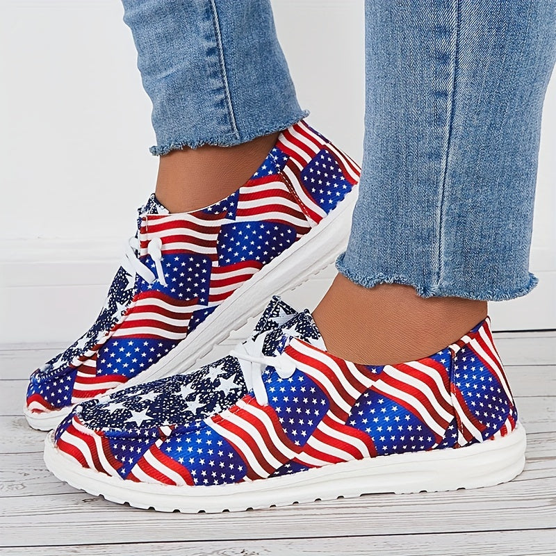 Women's Star Comfort Canvas Shoes Lightweight Low Sports Shoes