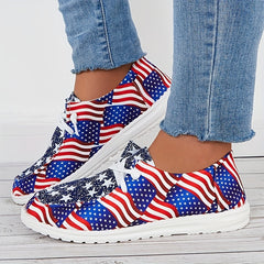Women's Star Comfort Canvas Shoes Lightweight Low Sports Shoes