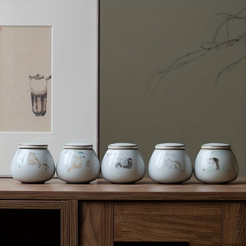 Ceramic Pet Urn - Beautiful Memorial for Your Beloved Pet