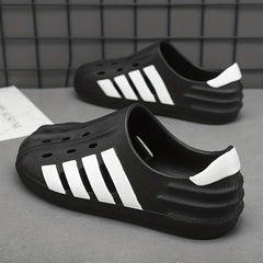 Men's Lightweight Comfy Clogs Hollow Out Non Slip Garden Shoes