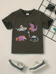 Baby Girl Halloween Pumpkin Cartoon Graphic Cotton T Shirt Kids Comfy Tee