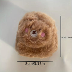 Small Coin Purse with Bear Pattern for Outdoor Travel - Gift for Friends
