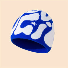 Men's Winter Knitted Beanie Hat Warm Hat