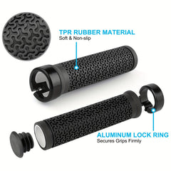 Soft Non Slip Bike Handlebar Grips for BMX MTB Beach Cruiser Scooter