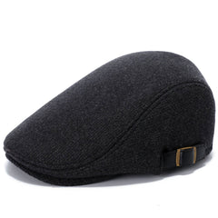 Adjustable Wool Beret for Stylish and Warm Fall/Winter